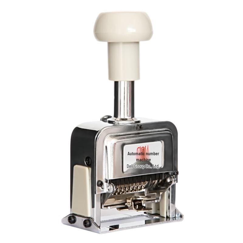 Deli 7509 Automatic Numbering Machine белый