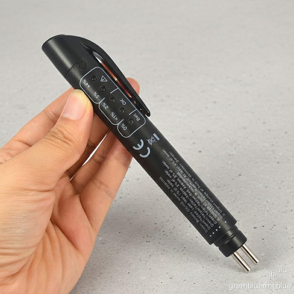 

Accurate Brake Fluid Tester Digital Oil Quality Check Pen Universal Automotive Diagnostic Tool Auto Repair Testing Gadget чёрный