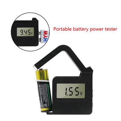 18650-Lityum / AA / AAA / C / D / 9V / 1.5V Piller için Dijital Pil Test Cihazı Volt Kontrol Cihazı Monitör Pil Test Cihazı