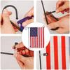 Weather Proof Garden Flag Pole Holder Stable Detachable Garden Banner Pole Stands Black Garden Flags Stand Garden