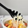 28cm Long Handle Spaghetti Spoon Silicone Noodle Serving Strainer Scoop Colander Slot Spoon Pasta Noodle Colander Kitchen Gadget