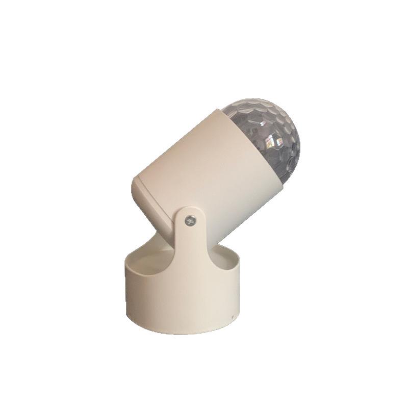 Dynamic Water Ripple Rotating Stage Light with Seven-color Remote Control, TikTok Style