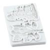 Fairy Garden House Silicone Mold Sunflower House Treehouse Fondant Molds Cake Decorating Tools Theme Cake Dessert Decorated Chocolate Candy Mold