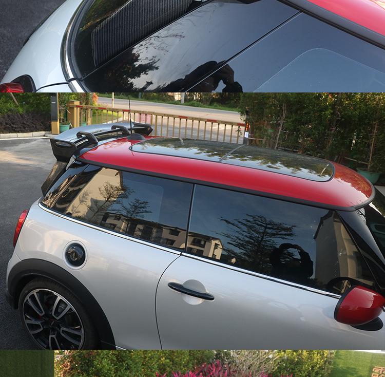 MINI F56 Carbon Fiber Rear Spoiler - GIOMIC Style Roof Wing Accessory for COOPER Upgrade