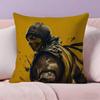 Anime M-Mortal Kombat Pillow Case  Ultra Soft Skin Friendly Fabric Cloud Like Comfort & Concealed Zipper