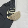 Women Waist Bag Corduroy Student Shoulder Handbag Crossbody Chest Breast Bag Fanny Pack Phone Female Bum Belt Purse