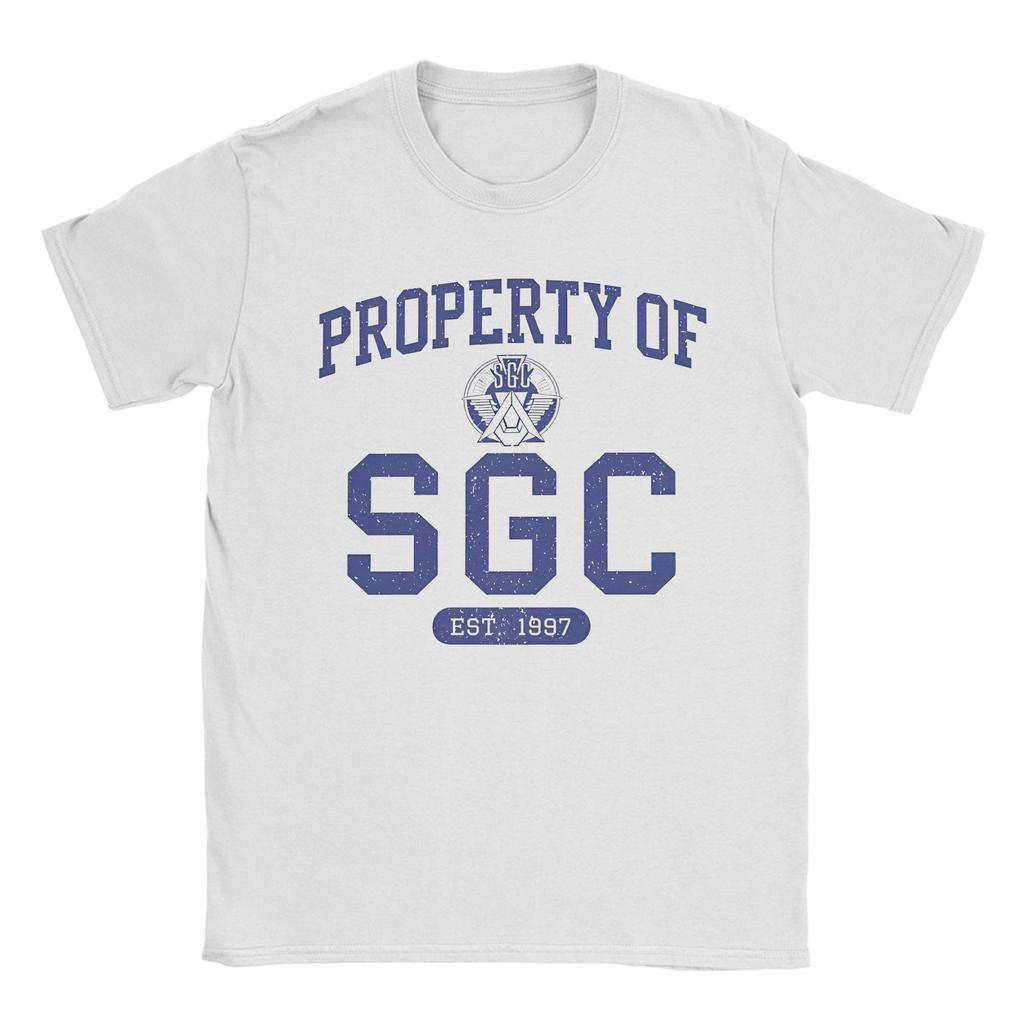 Leisure Stargate SGC T-Shirt For Men Women Round Neck Short Sleeve Top Tee  Cotton Summer Clothing