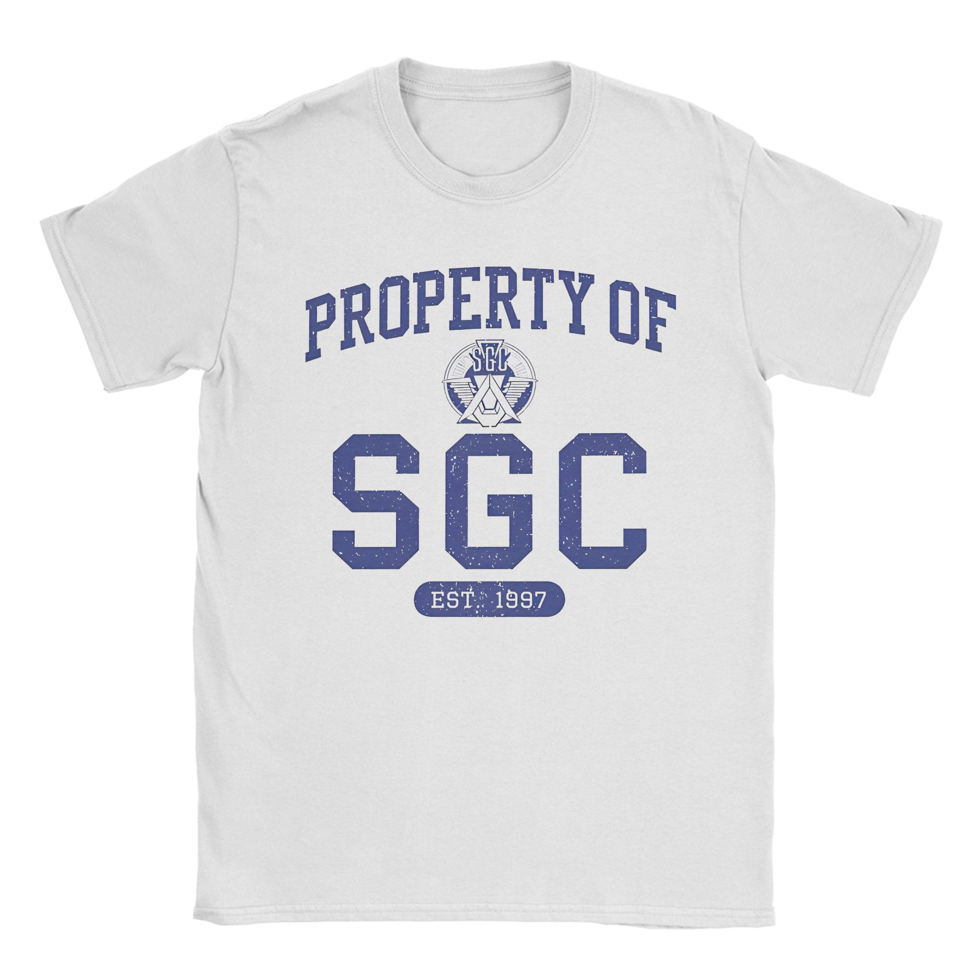 Leisure Stargate SGC T-Shirt For Men Women Round Neck Short Sleeve Top Tee  Cotton Summer Clothing 4XL