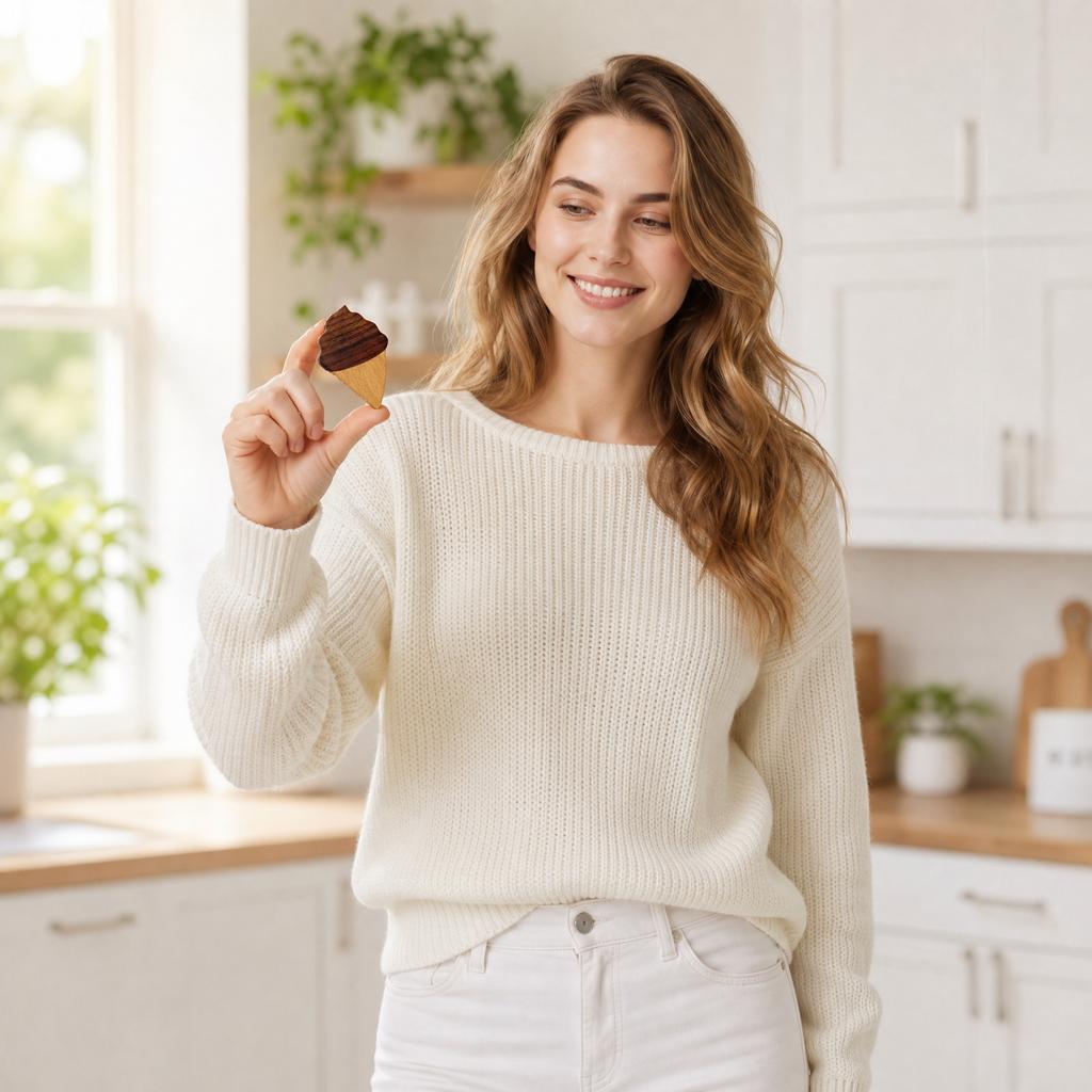 Ice Cream Dessert Refrigerator Magnets Set - Cute Food Fridge Magnets for Home Kitchen Decoration