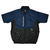 COCOS Nobuoka GLADIATOR X VOLTCOOL G-22420 Volt Cool Short Sleeve Blouson, Unisex, Navy, Size 3XL