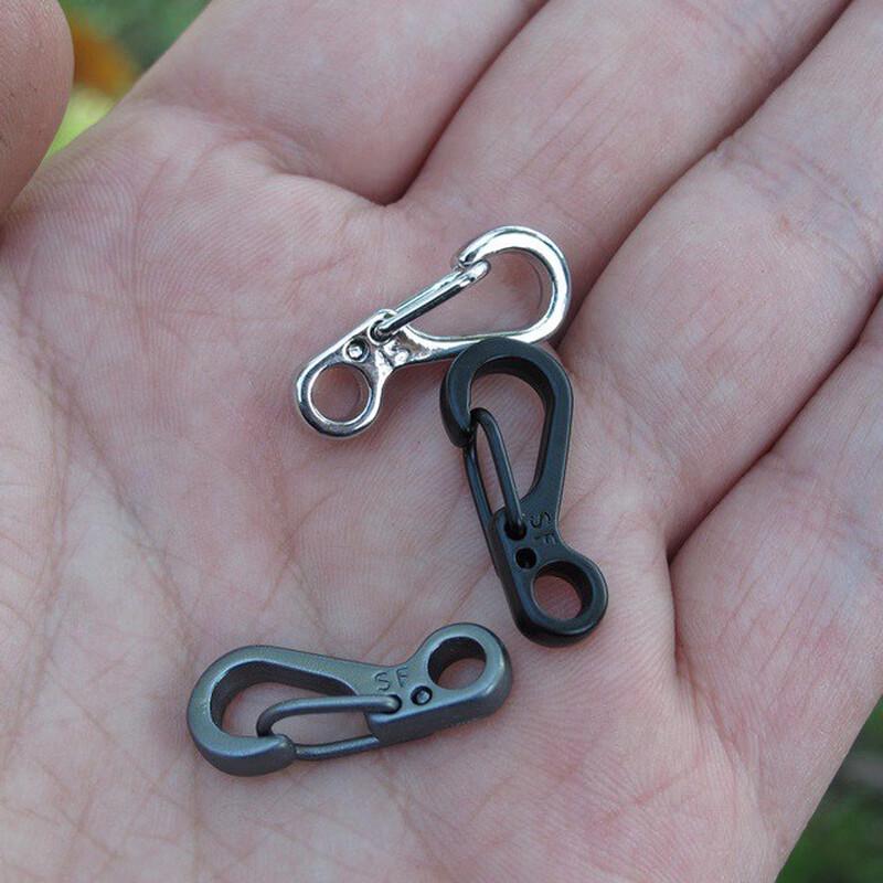 Brangdy Mini Spring Snap Hook Keychain
