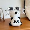 Cute Inverted Panda Glasses Holder Office Desk Glasses Stand Sunglasses Storage Rack Home Bedroom Decoration Ornament Gift