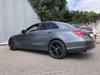 Спойлер LIP (Sunplex, черный) (125,9см*6см) для Mercedes C-сlass W205 2014-2021 гг