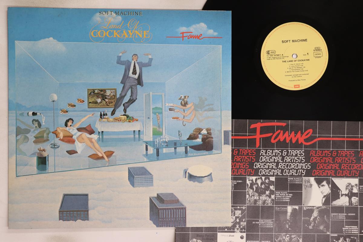 

LP Record SOFT MACHINE - Land Of Cockayne 1C0381575811 EMI Europe Rock Used