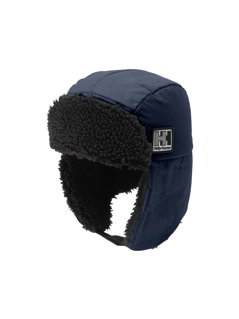 Helly Hansen Fiber Pile Thermo Fliegermütze, Unisex, Deep Navy, Größe L (HC92563)