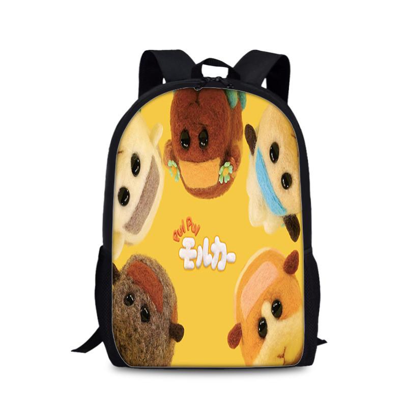 Tangalang Pui Pui Hamster Backpack For Kids With Nylon Material And Spacious Design