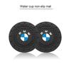 2pcs Car Coasters Water Cup Holder Pads Cup Slot Non-Slip Mat For Bmw E46 E39 E90 E60 E30 F10 F11 F20 F30 G20 G30 X1 X3 X5 Z4