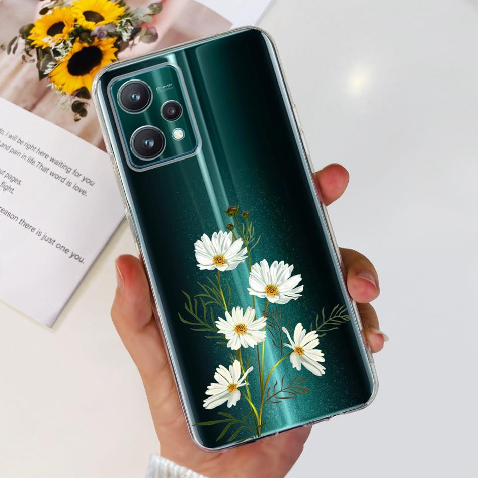 For Realme 9 Pro 5G Phone Case Realme 9Pro RMX3471 RMX3472 Elegant Printing Soft Silicone TPU Back Cover