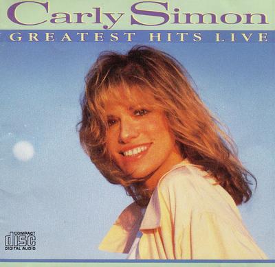CD CARLY SIMON - Greatest Hits Live ARCD8526 Arista US Pop Used