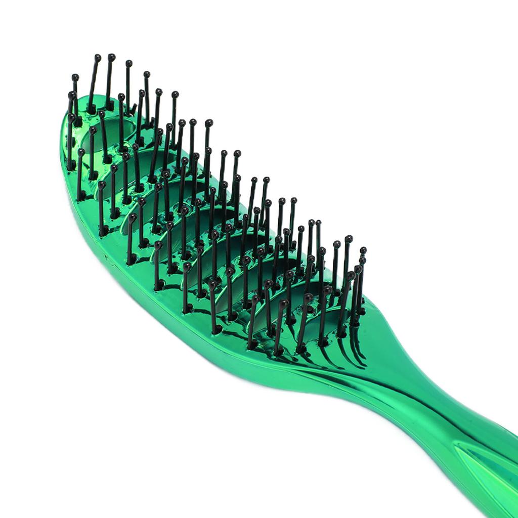 Hair Brush Small Curved Vent Comb Detangling Massage Hairbrush Ribs Comb for Tangled Hair