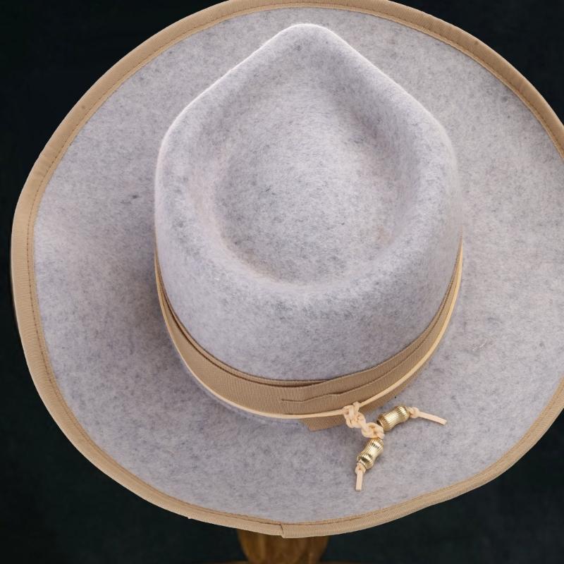 Old-fashioned Top Hat Western Short-Brimmed Hat for Women Man Casual Wear Western Fedoras Man Women Unisex Wear