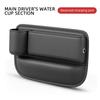 Universal Car Seat Gap Filler Leak-proof Storage Bag Cup Holder Leather Seat Slot Multifunction Organizer Box Car Interior Parts