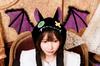 Clearstone Fledermaus-Flip für Halloween Cosplay Hut, Unisex, Schwarz,