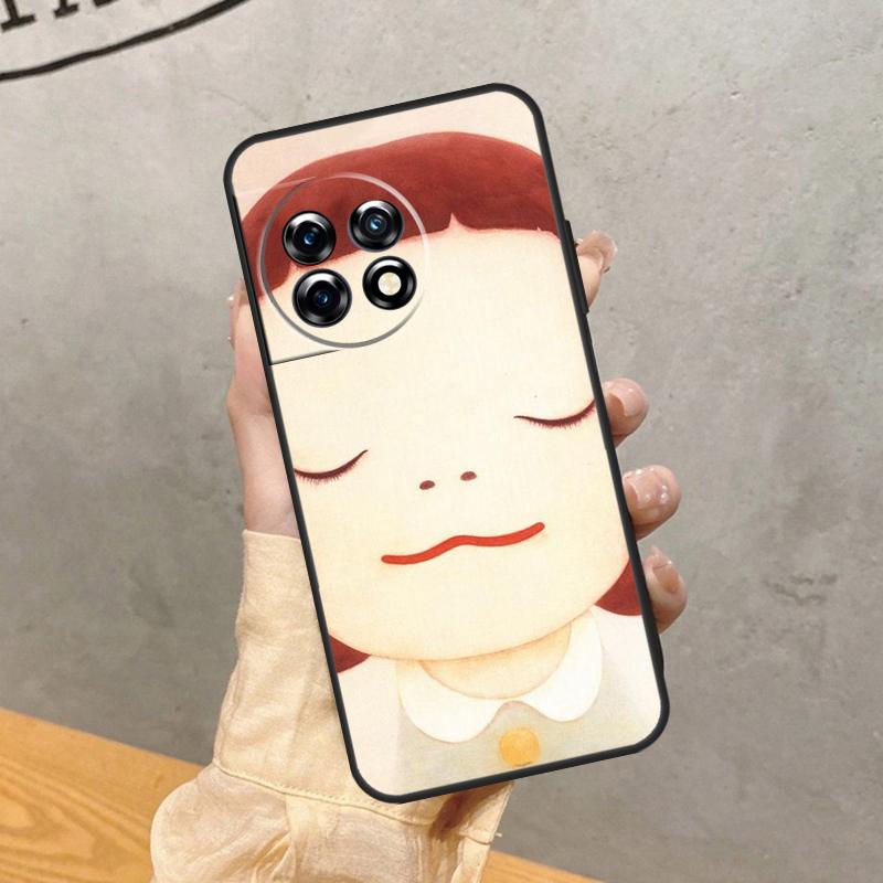 Yoshitomo Nara Case For OnePlus Nord 5 CE 2 3 4 Lite N20 N30 OnePlus 15 13 12 11 13T 10T 12R 13R 15R Cover