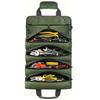 Heavy Duty Tool Bag,Roll Up Tool Organizer,Portable Storage with Detachable Zipper Pouch,Carrier Bag for Electrician Mechanic