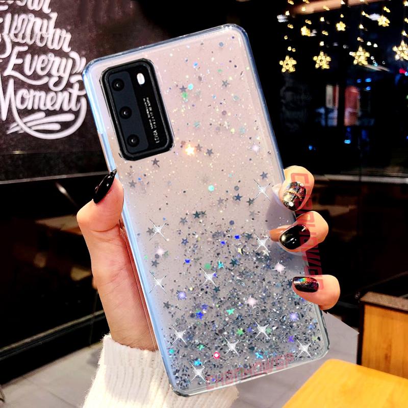 Stylish Glitter Soft TPU Case For Samsung Galaxy A51 A71 A70 A50 A30 A40 A20 A10 A20E A30S A50S M31 S20 Ultra S10 S9 S8 Plus S10E Bling Sequins Cover