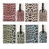 Leopard Print PU Leather Passport Holder Case Travel Luggage Tags Pasport Protective Cover Travel Accessories for Women Men