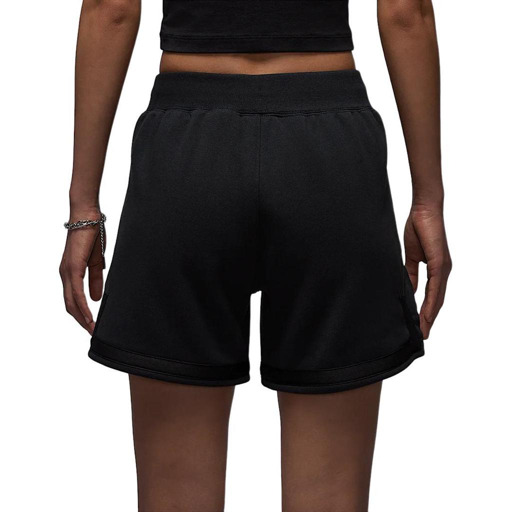 New Jordan As W J Flt Flc SS25 Casual Shorts Women's Black HJ1339-010