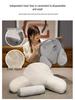 Ice Bean Hamster Figure Eight Backrest Cushion for Home & Office
