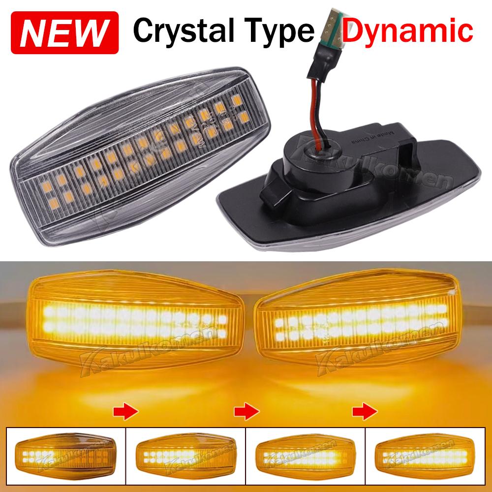 Dynamic LED Fender Light Side Marker For Hyundai I10 Trajet Sonata Elantra Getz XG Tucson Terracan Coupe Matrix for Kia 2003