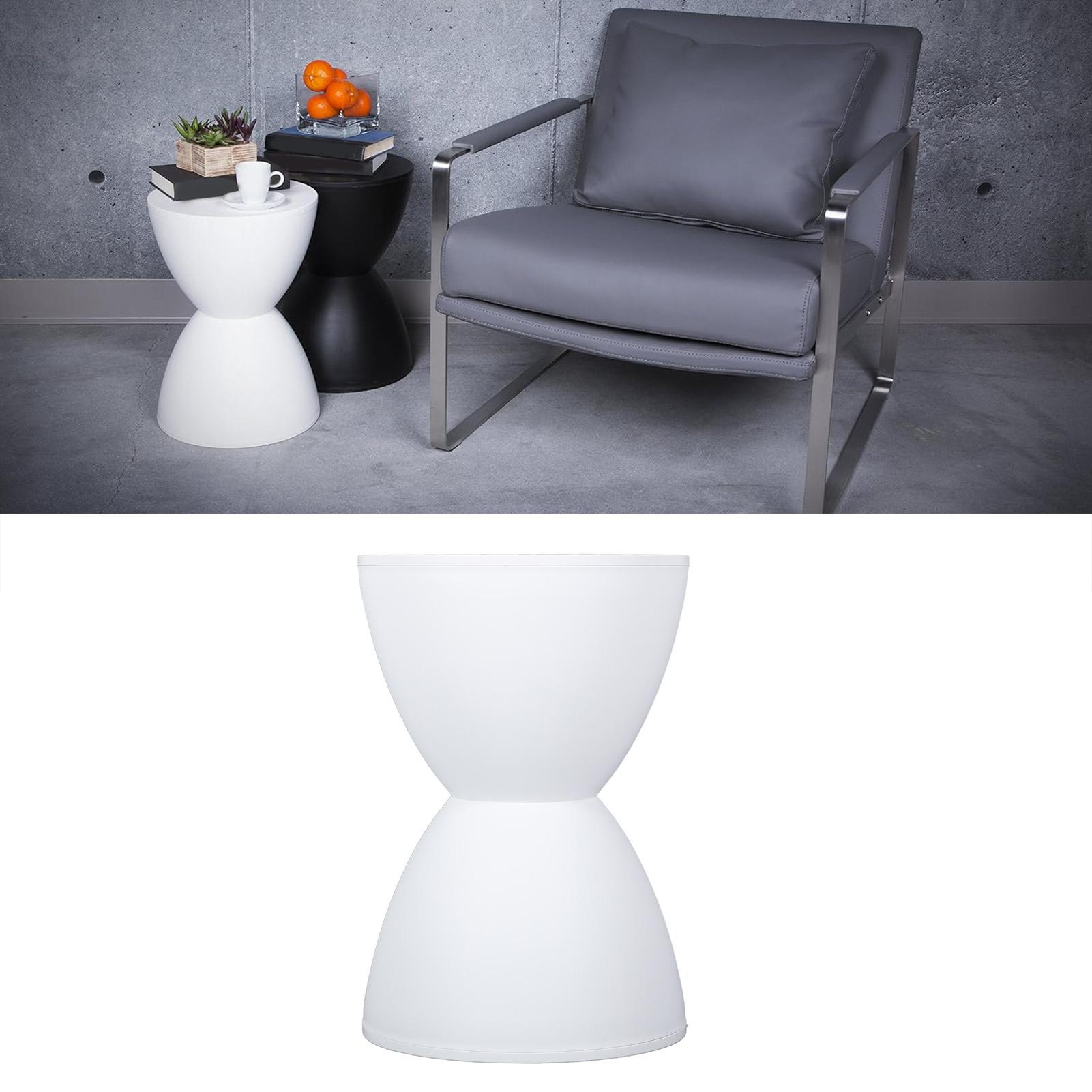 Modern  Shaped Stool Round End Table Stool for Shoe Changing Home Use 43x30cm