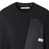 RECODE Round Neck Knitwear With Bustier Top_Rqwaa23544Bkx