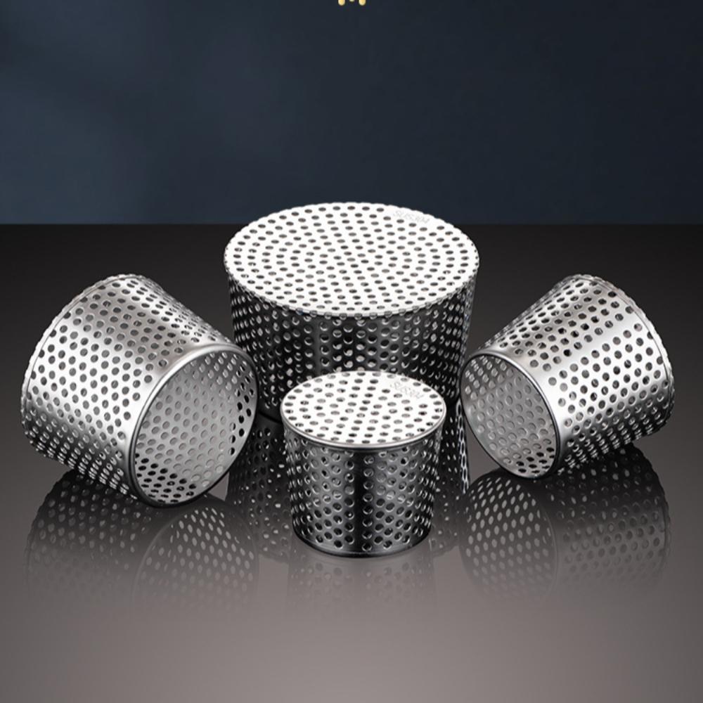 Stainless Steel Rooftop Floor Drain Cover Anti Rodent Circular Shape Balcony Floor Drains Displacement Gutter Sewer