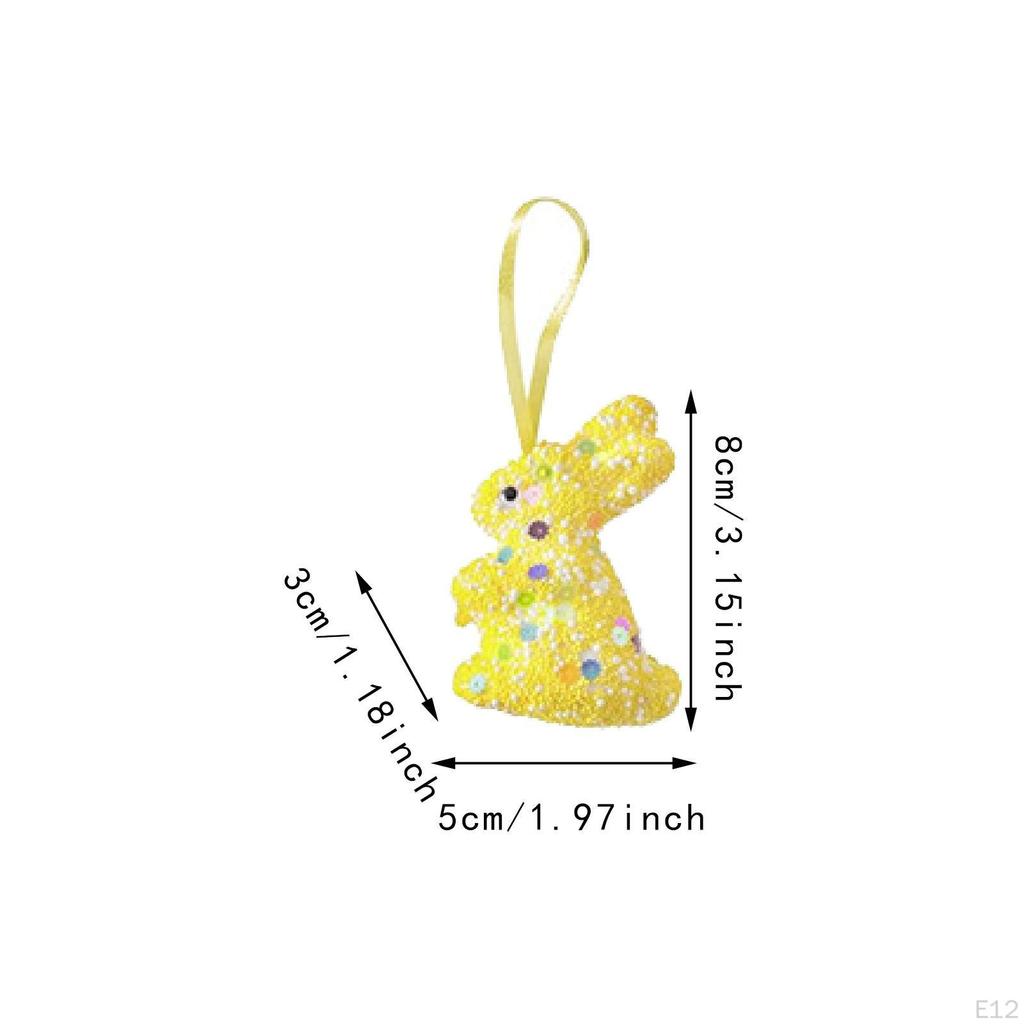Easter Hanging Decorations DIY Crafts Adorable Pendants Foam Material for Party Supplies