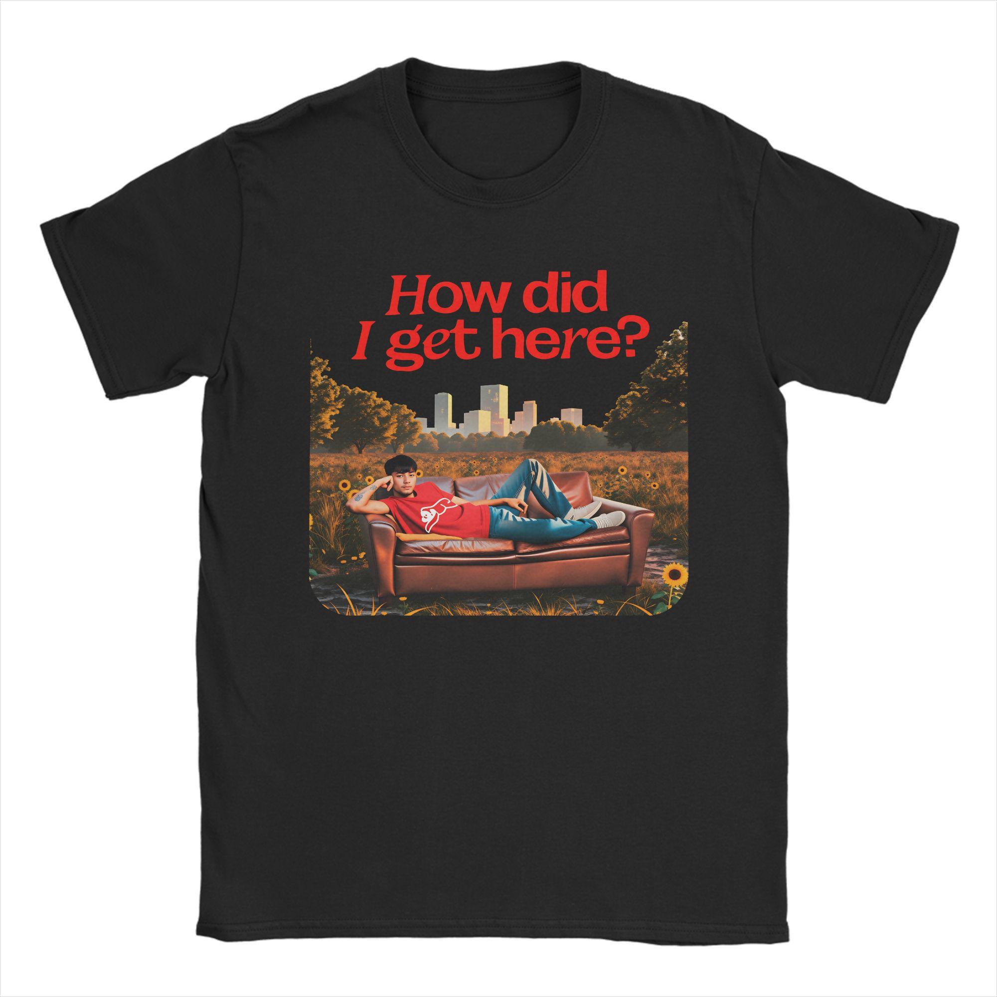 

Summer How Did I Get Here Louis Tomlinson Fashion TShirts 100 Cotton Tee Shirt for Man Awesome Loose Short Sleeve Top Tees S