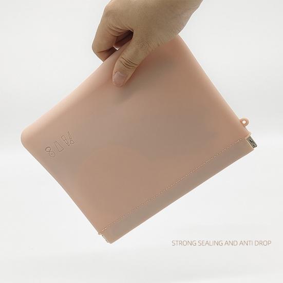 

Силиконовая косметичка, портативная дорожная косметичка с большой вместительностью, косметические инструменты, сумка для хранения кистей, косметичка