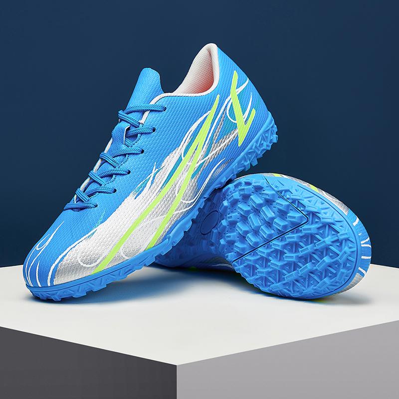 Large Size 46 47 Football Shoes for Men Training Sports Matches Artificial Grass TF Spike Cross-Border Shoe Male Footwear