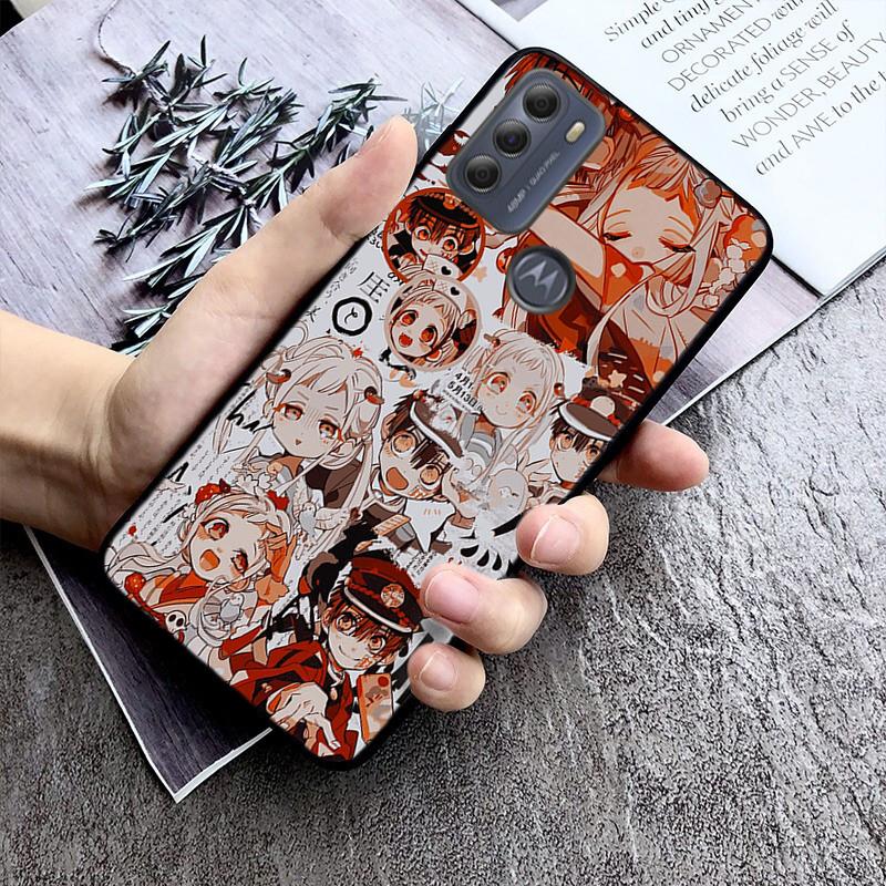 Toilet bound hanako kun Phone Case for Moto E7 Plus E32 E20 E40 Edge 20 Lite G22 G52 G20 G30 G100 G60 G50 G10 G Pure G Stylus