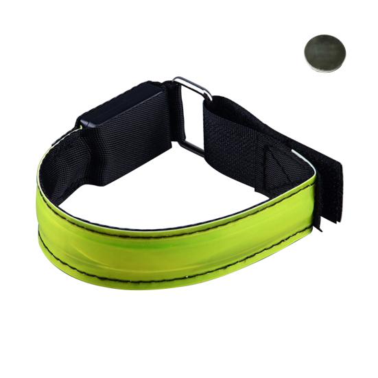 Portable Glowing Armband Super Bright Wear Resistant Adjustable Tightness LED Armband for Running