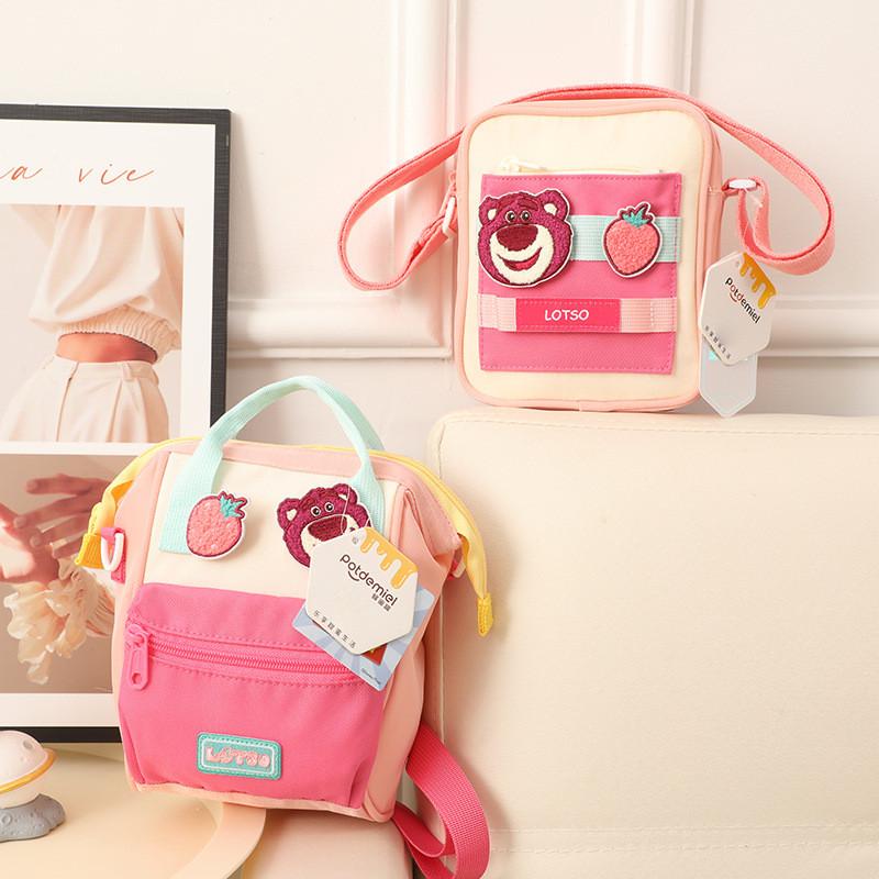 Crossbody Bag Cute Cartoon Color Girls Kids Out Practical Bag Shoulder