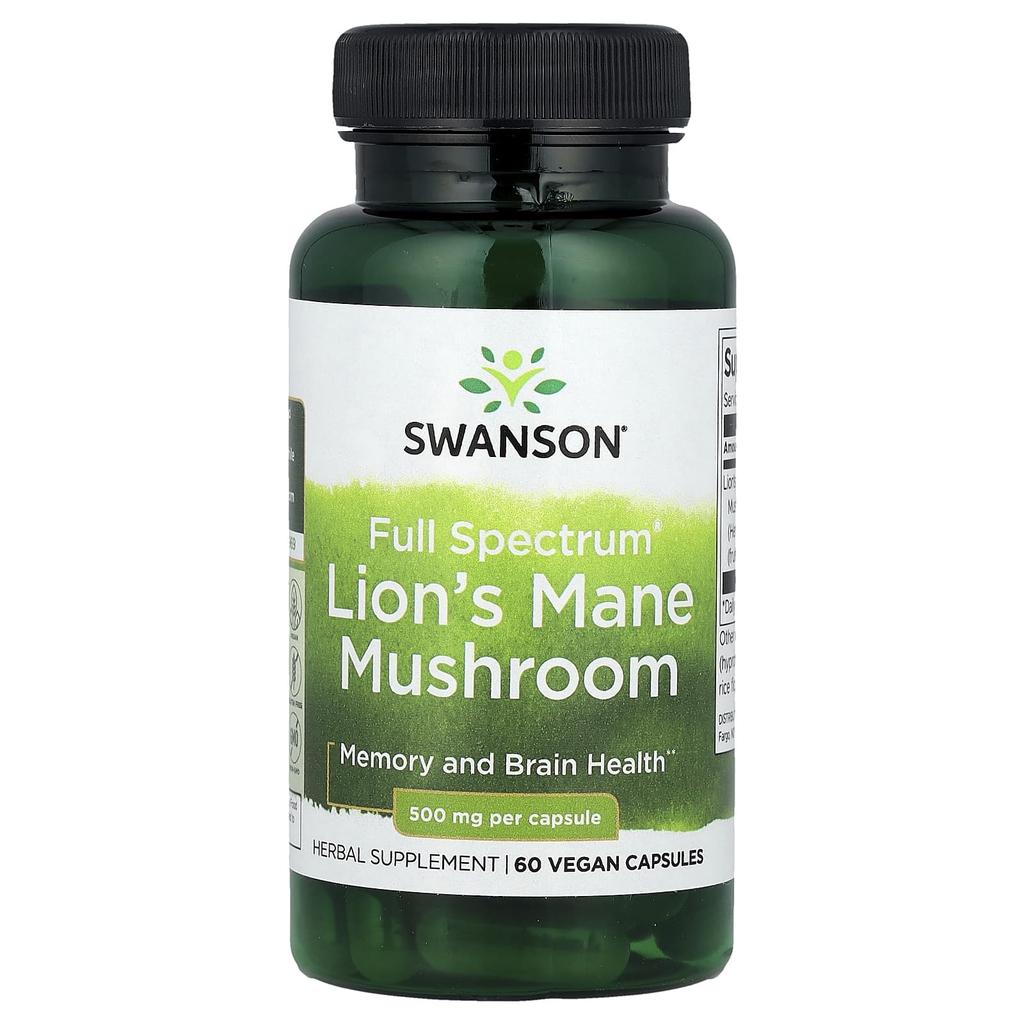 Full Spectrum Deer Antler Mushroom, 500Mg, 60 Capsules