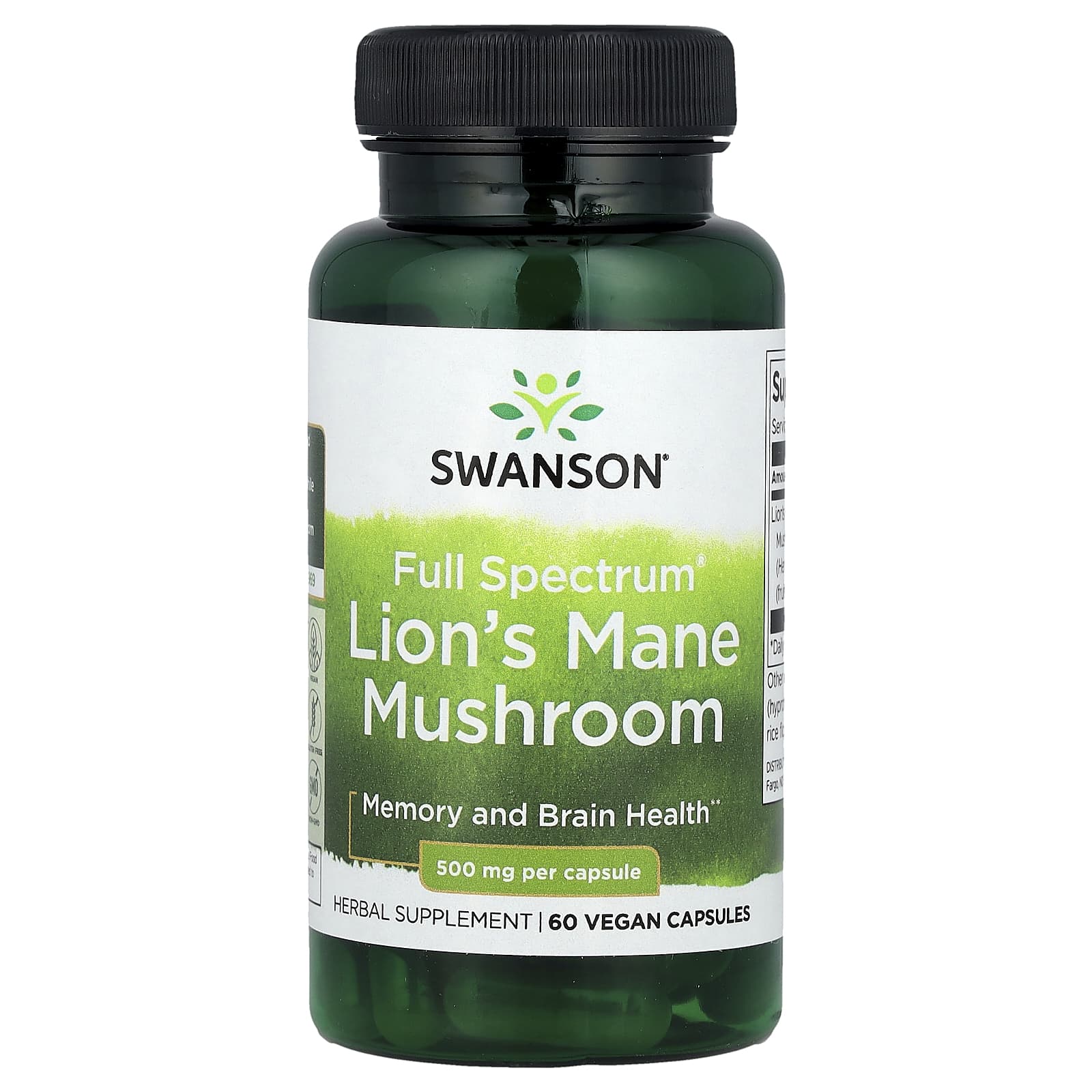 

Full Spectrum Deer Antler Mushroom, 500Mg, 60 Capsules