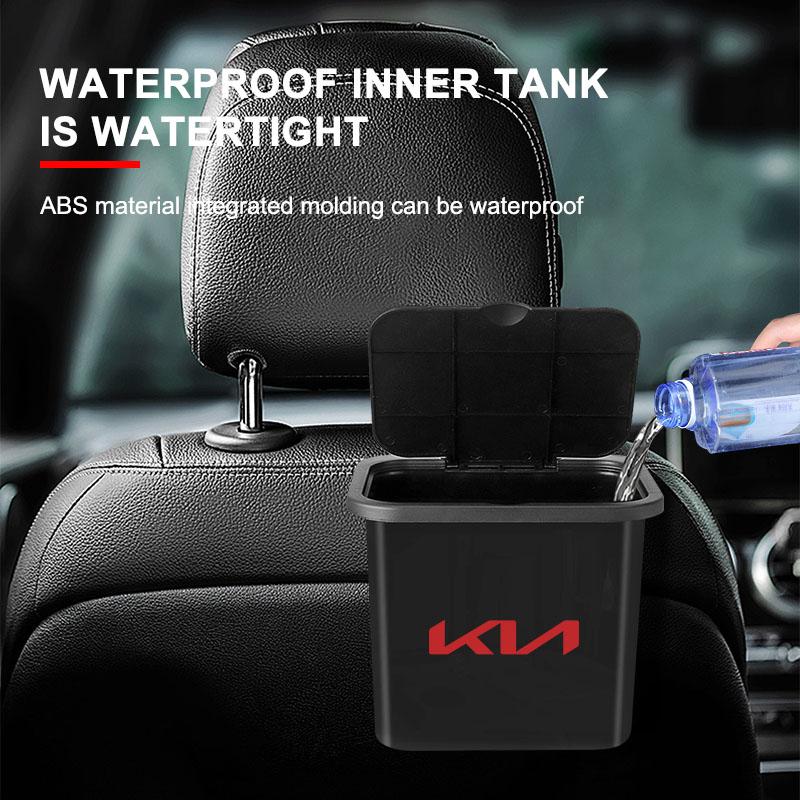 Závěsný odpadkový koš do auta Úložný box na opěradlo sedadla Držák na telefon Háček Pro KIA Rio Ceed Sportage Cerato Soul Sorento Flip R K2 K3 K5 Soul