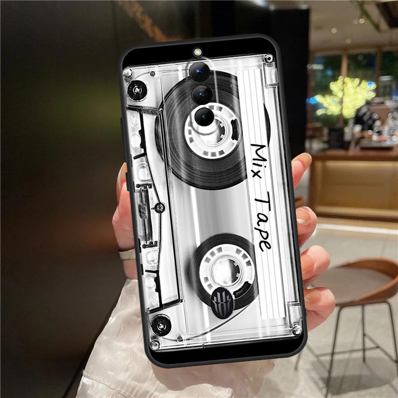 Cassette Mix Tape Phone Case For ZTE Nubia Red Magic 9 Pro Plus 6 7 8 Pro 6S 7S 8S Pro Plus 5G 5S 6R Cover