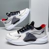 Foreign trade shoes men's thick-soled comfortable and breathable running shoes students' daily mesh color matching fashion sports shoes