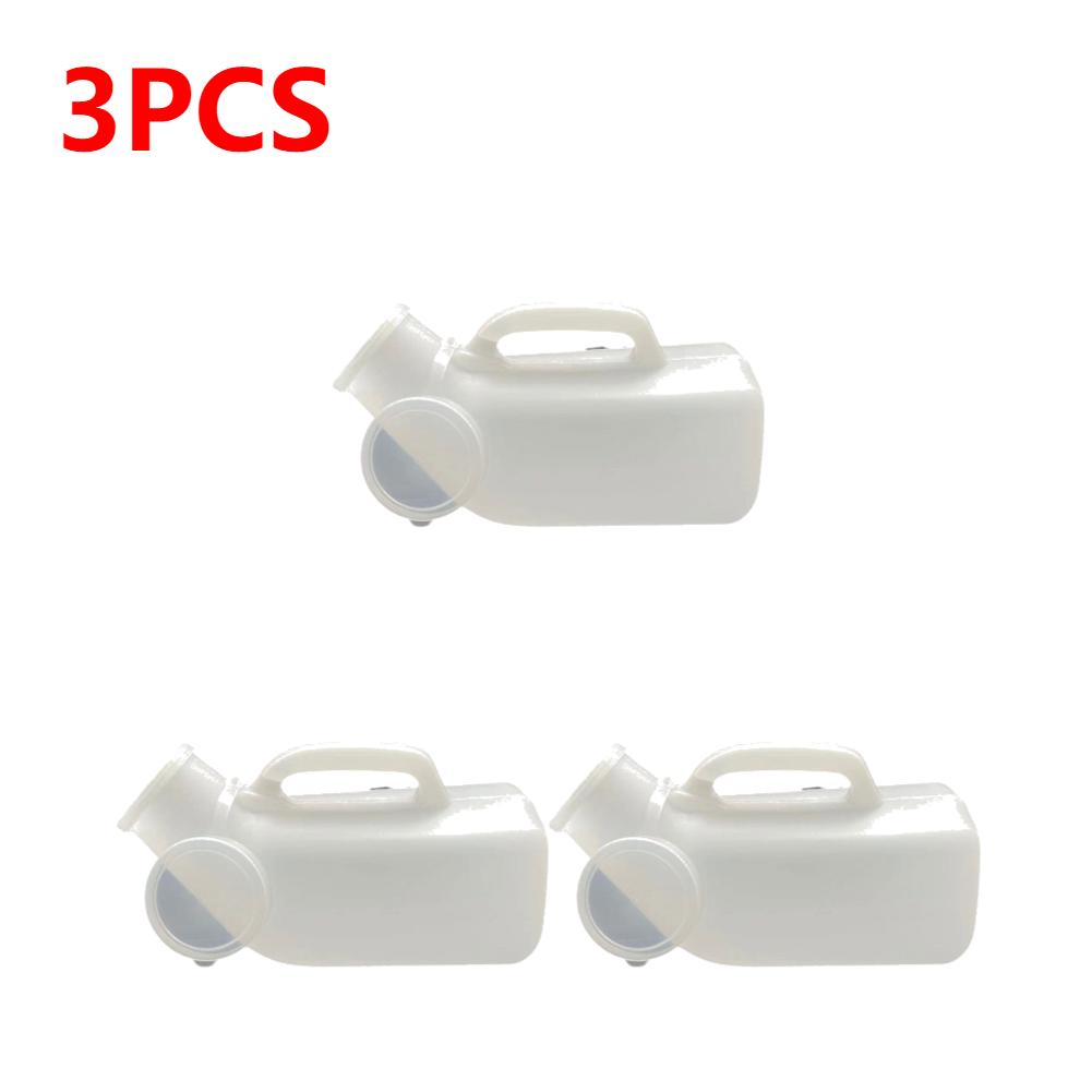1200ml Plastic Mobile Urinal Toilet Aid Bottle 5-1PC Go Out Travel Camping Car Toilet Pee Bottle Portable Urinal Bottle With Cap